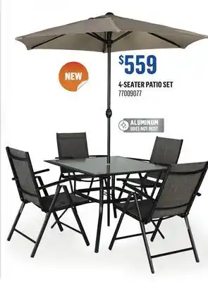 Canac 4-Seater Patio Set offer