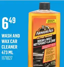 Canac Wash and Wax Car Cleaner offer