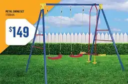 Canac Metal Swing Set offer