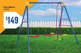 Canac Metal Swing Set offer