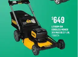 Canac Lithium-ion Cordless Mower 20 V Max XR 21 1/2 in offer