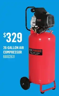 Canac 26-Gallon Air Compressor offer