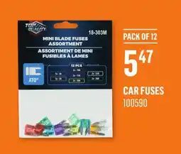 Canac Car Fuses offer