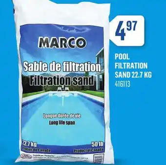 Canac Pool Filtration Sand 22.7 kg offer