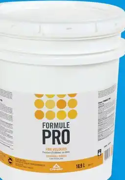 Canac Formule Pro Eggshell Interior Latex Paint Natural White 18.9 L offer