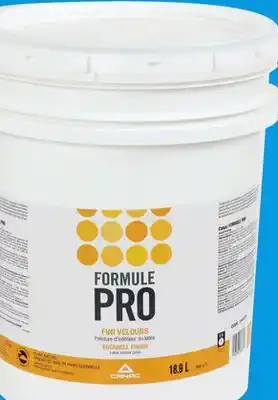 Canac Formule Pro Eggshell Interior Latex Paint Natural White 18.9 L offer