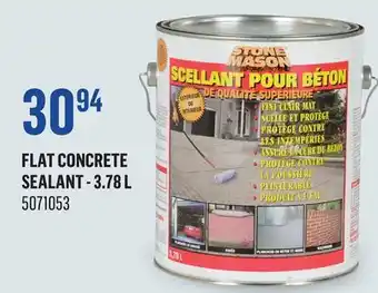 Canac Flat Concrete Sealant - 3.78 L offer