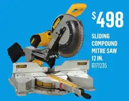 Canac Sliding Compound Mitre Saw 12 in offer