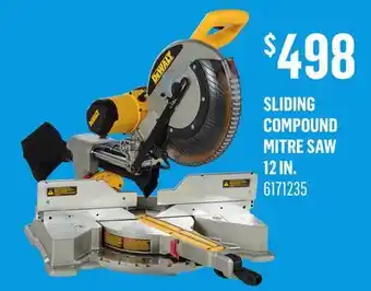 Canac Sliding Compound Mitre Saw 12 in offer