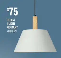 Canac Ofelia 1-Light Pendant offer
