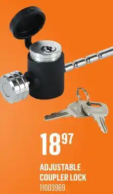 Canac Adjustable Coupler Lock offer