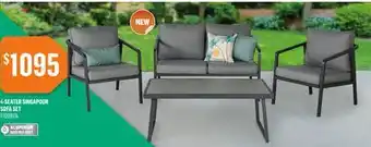Canac 4-Seater Singapour Sofa Set offer