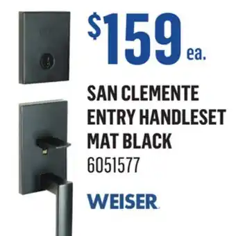 Canac San Clemente Entry Handleset offer