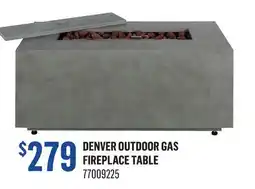 Canac Denver Outdoor Gas Fireplace Table offer