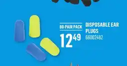 Canac Disposable Ear Plugs offer