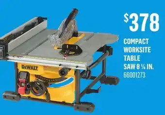 Canac Compact Worksite Table Saw 8 1/4 in offer