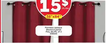 Rossy Blackout panel offer