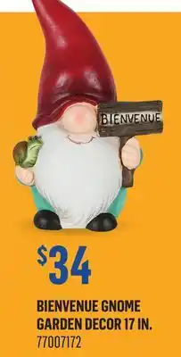 Canac Bienvenue Gnome Garden Decor 17 in offer