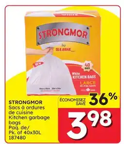 Rossy STRONGMOR Kitchen garbage bags offer