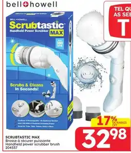 Rossy SCRUBTASTIC Handheld power scrubber brush offer