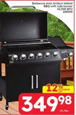 Rossy BBQ with side burner 62,500 BTU offer