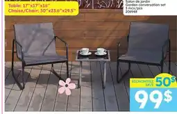 Rossy Garden conversation set offer