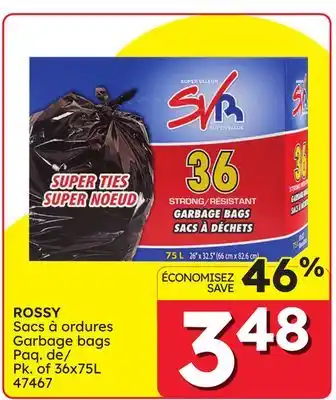 Rossy ROSSY Garbage bags offer