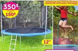 Rossy TRAMPOLINE WITH SAFETY ENCLOSURE offer