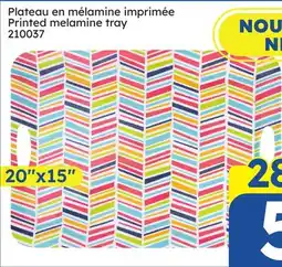 Rossy Printed melamine tray offer