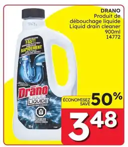 Rossy DRANO Liquid drain cleaner offer