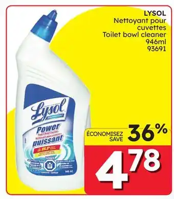 Rossy LYSOL Toilet bowl cleaner offer