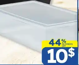 Rossy Bac transparent Clear storage tote offer