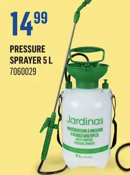 Canac Pressure Sprayer 5 L offer