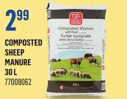 Canac Composted Sheep Manure 30 L offer