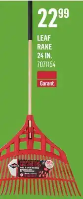 Canac Leaf Rake 24 in offer