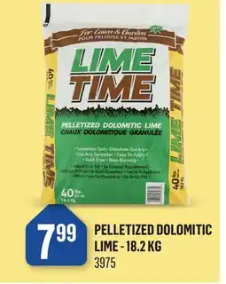 Canac Pelletized Dolomitic Lime - 18.2 kg offer