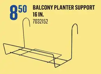 Canac Balcony Planter Support 16 in offer