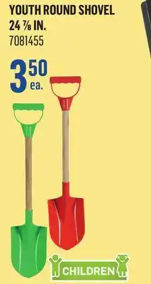 Canac Youth Round Shovel 24 7/8 in offer