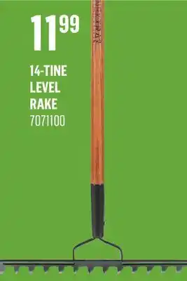 Canac 14-Tine Level Rake offer