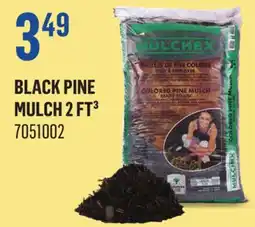 Canac Black Pine Mulch 2 ft³ offer