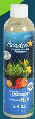 Canac Natural Fertilizer Hydrolyzed Fish 250 ml offer