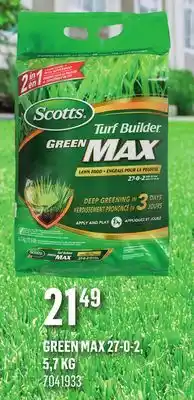 Canac Green Max 27-0-2, 5,7 kg offer