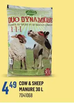Canac Cow & Sheep Manure 30 L offer