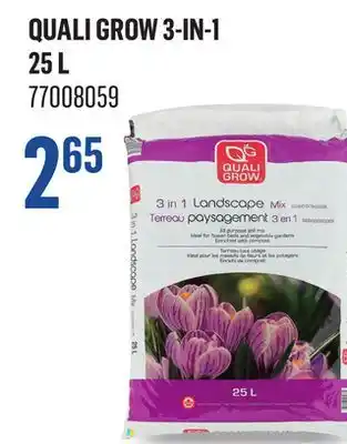 Canac Quali Grow 3-in-1 25 L offer