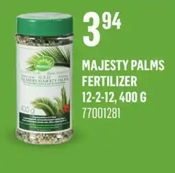 Canac Majesty Palms Fertilizer 12-2-12, 400 g offer