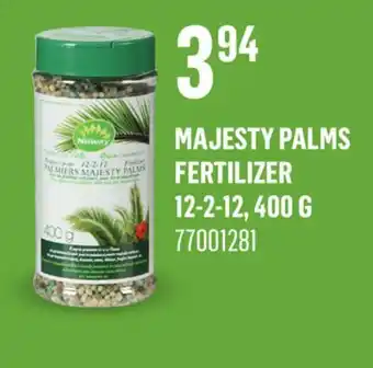 Canac Majesty Palms Fertilizer 12-2-12, 400 g offer