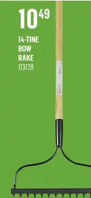 Canac 14-Tine Bow Rake offer