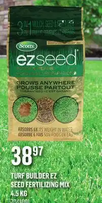 Canac Turf Builder EZ Seed Fertilizing Mix offer