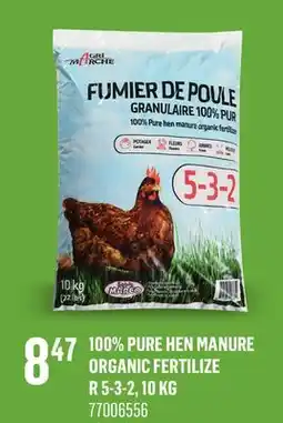 Canac Fumier de poule granulaire 100% pur 5-3-2, 10 kg offer