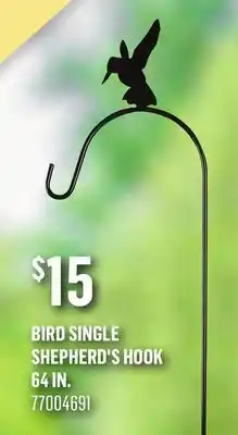 Canac BIRD SINGLE SHEPHERD'S HOOK 64 IN offer